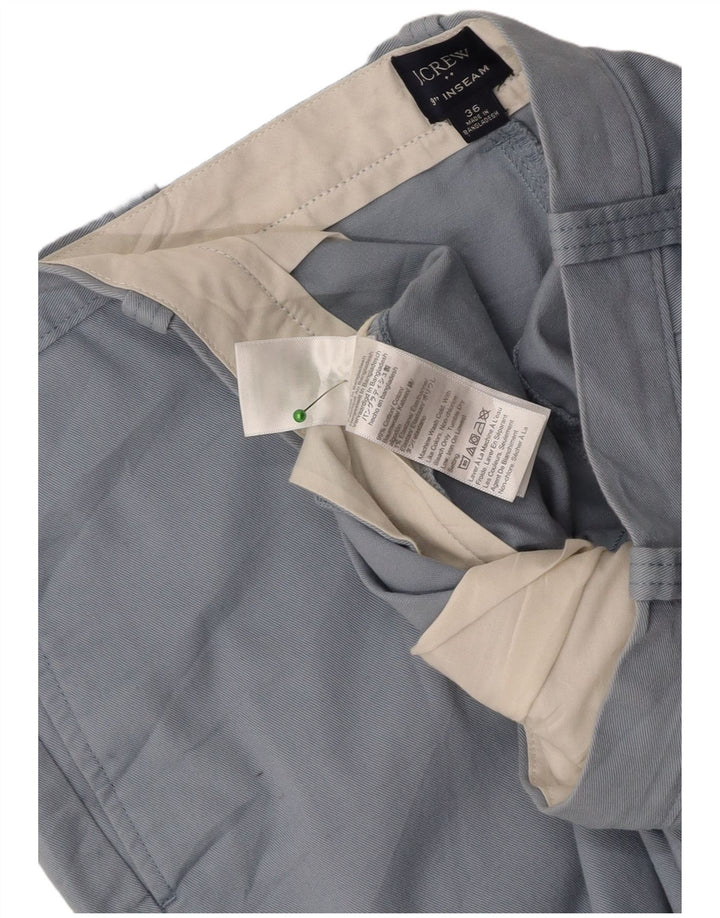 J. CREW Herren-Chinoshorts W36, Größe L, Blau, Baumwolle