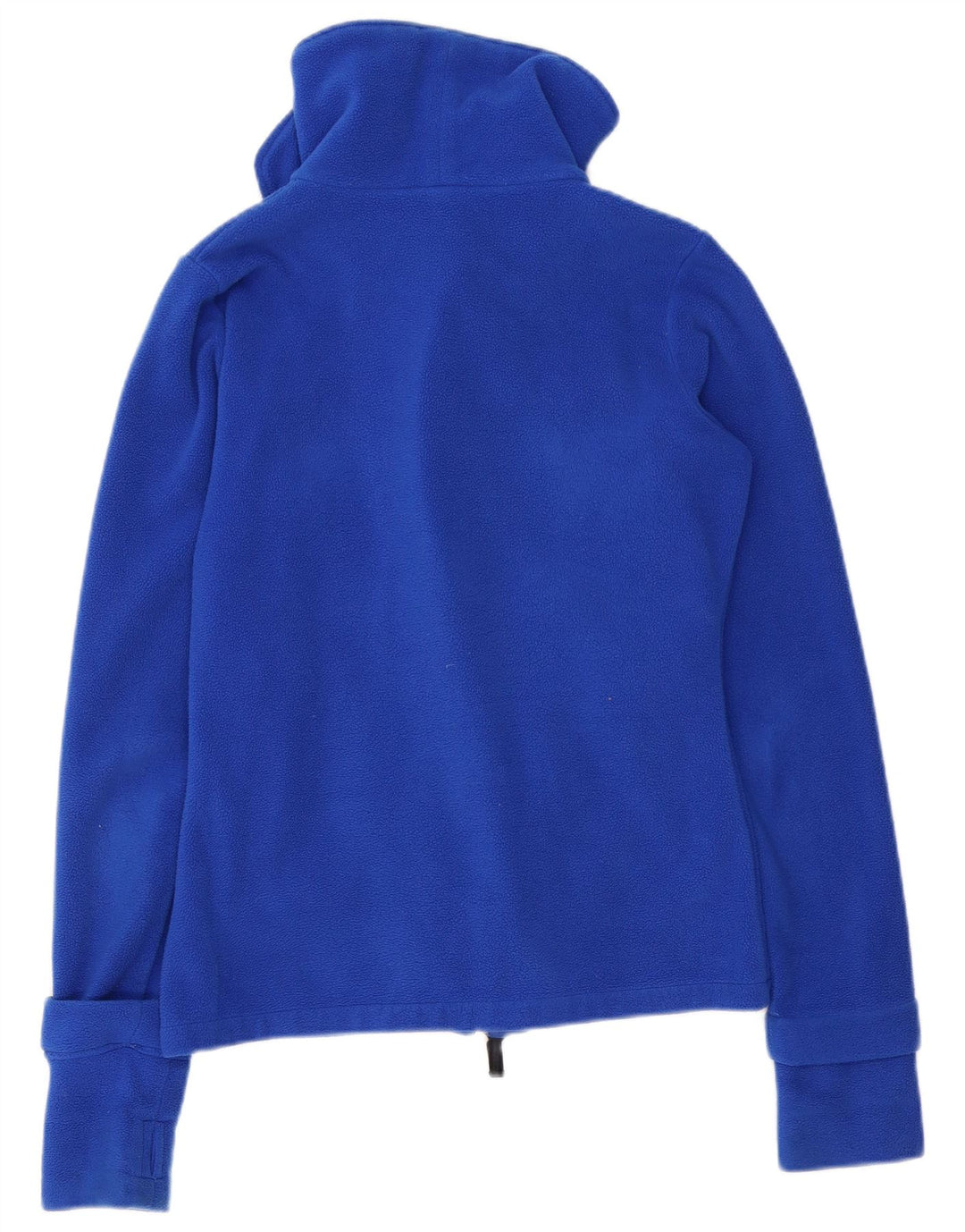BENCH Damen-Fleecejacke mit Grafik, UK 14, Mittelblau, Polyester