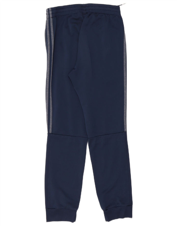 Adidas Herren-Trainingshose, Joggers, mittleres Marineblau, Polyester