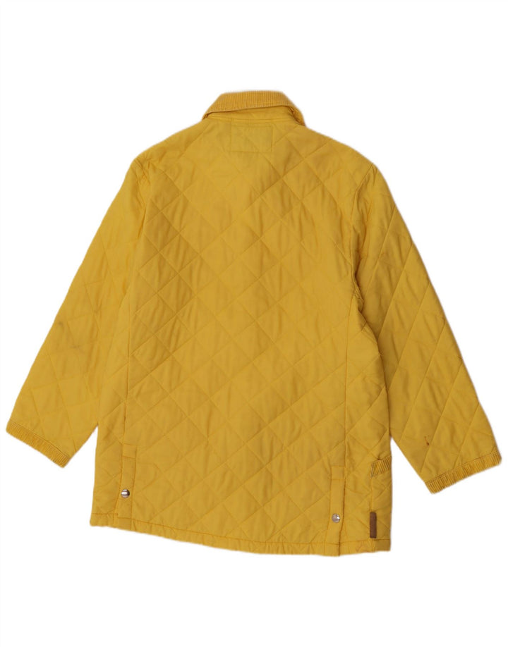 Husky Damen Steppjacke UK 12 Mittelgelbes Polyamid