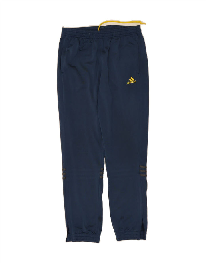 ADIDAS Mens Tracksuit Trousers Joggers Medium Navy Blue Polyester Vintage Adidas and Second-Hand Adidas from Messina Hembry 