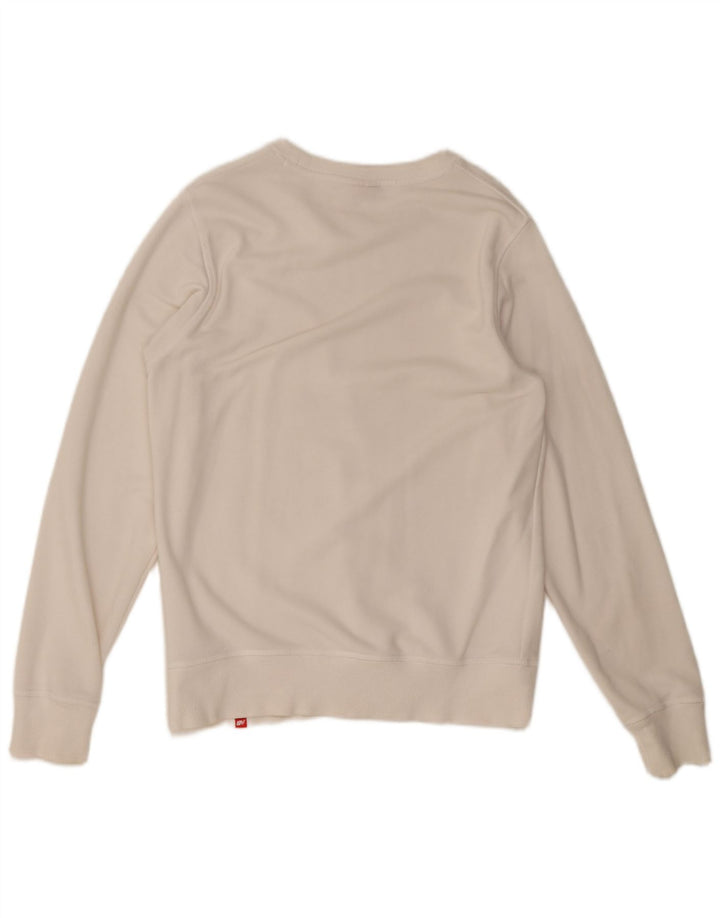 New Balance Herren-Sweatshirt mit Grafik, mittelweiße Baumwolle