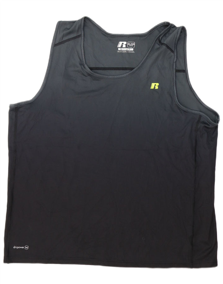 RUSSELL ATHLETIC Herren-Weste Top UK 46/48 XL Schwarz Polyester
