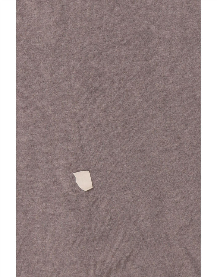 Zara Damen Ärmelloses Pulloverkleid UK 12 Mittelgrau