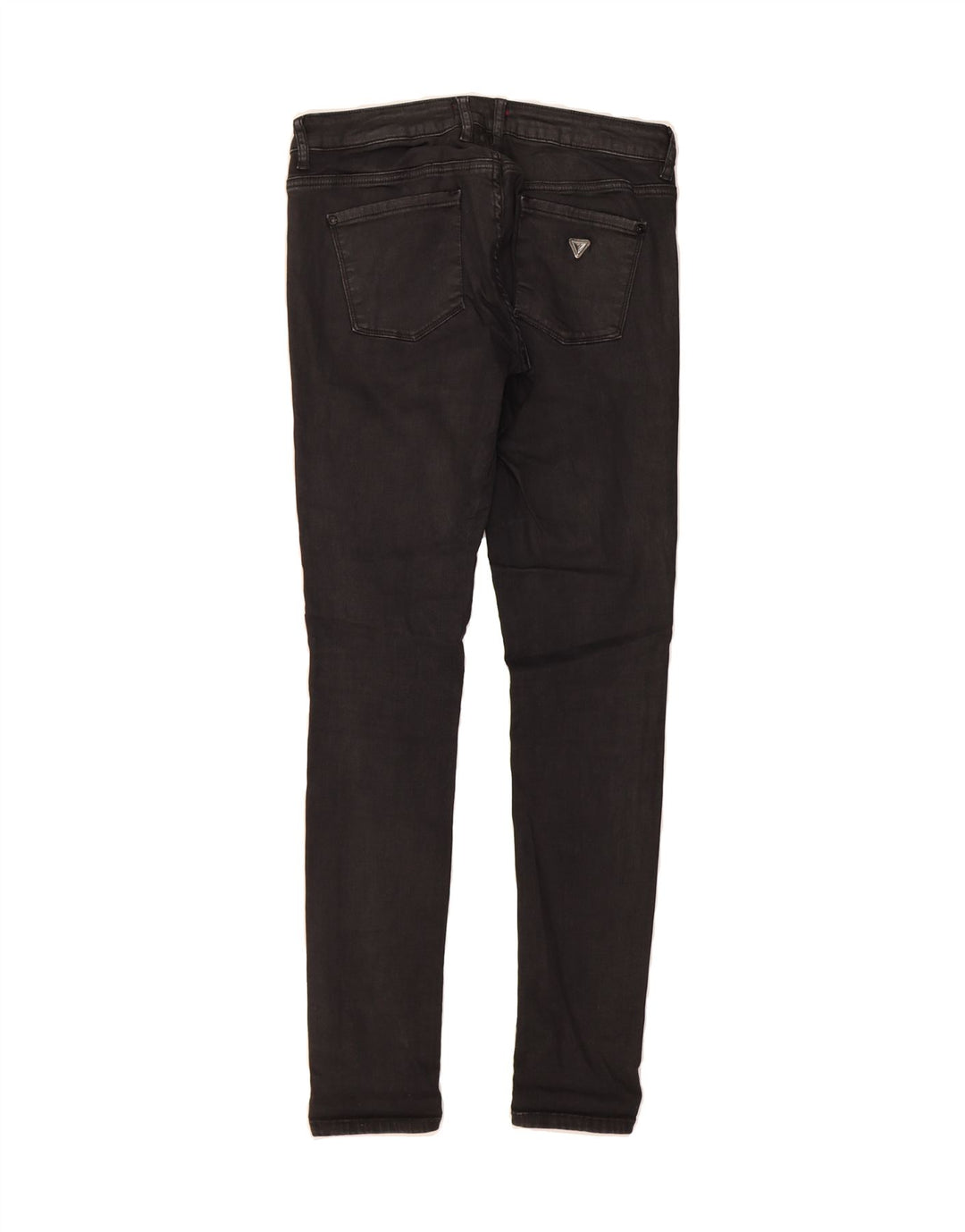 GUESS Womens Skinny Jeans W28 L31 Black Vintage Guess and Second-Hand Guess from Messina Hembry 