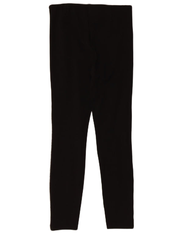 Zara Damen Trafaluc Leggings UK 8 Small Schwarz