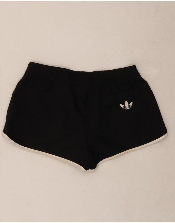 Adidas Damen Sportshorts IT 42 Medium Schwarz Polyester