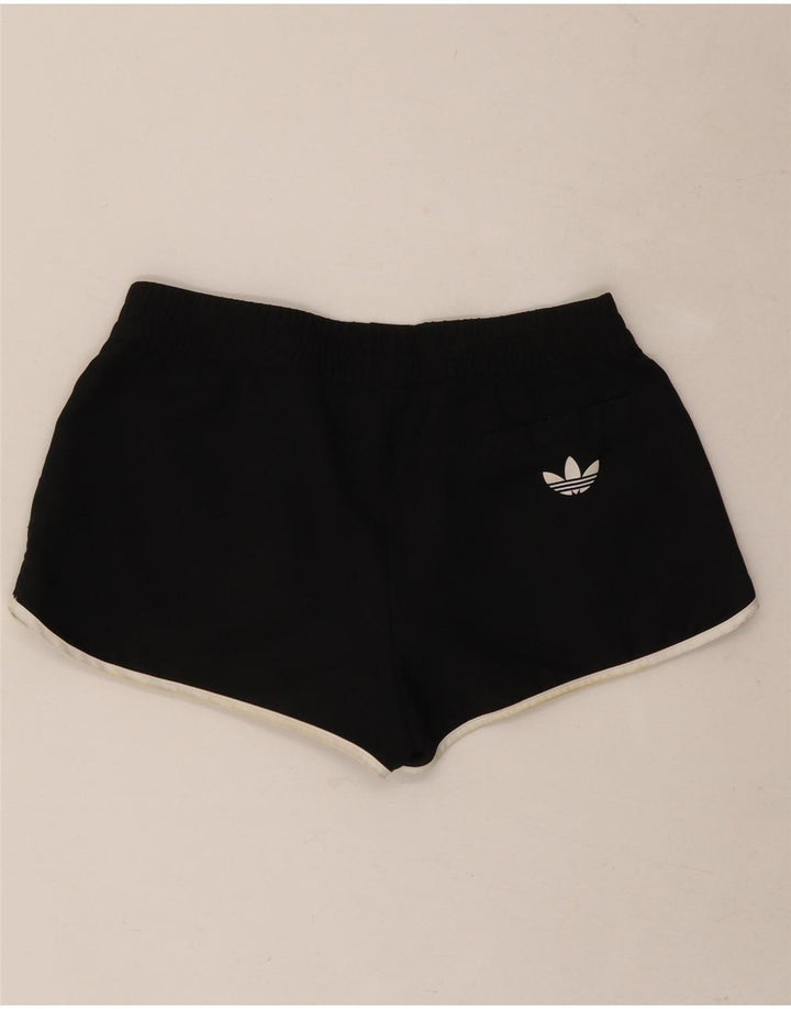 Adidas Damen Sportshorts IT 42 Medium Schwarz Polyester