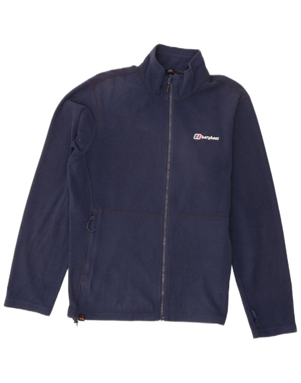 Berghaus Herren Fleecejacke UK 40 Large Marineblau Polyester