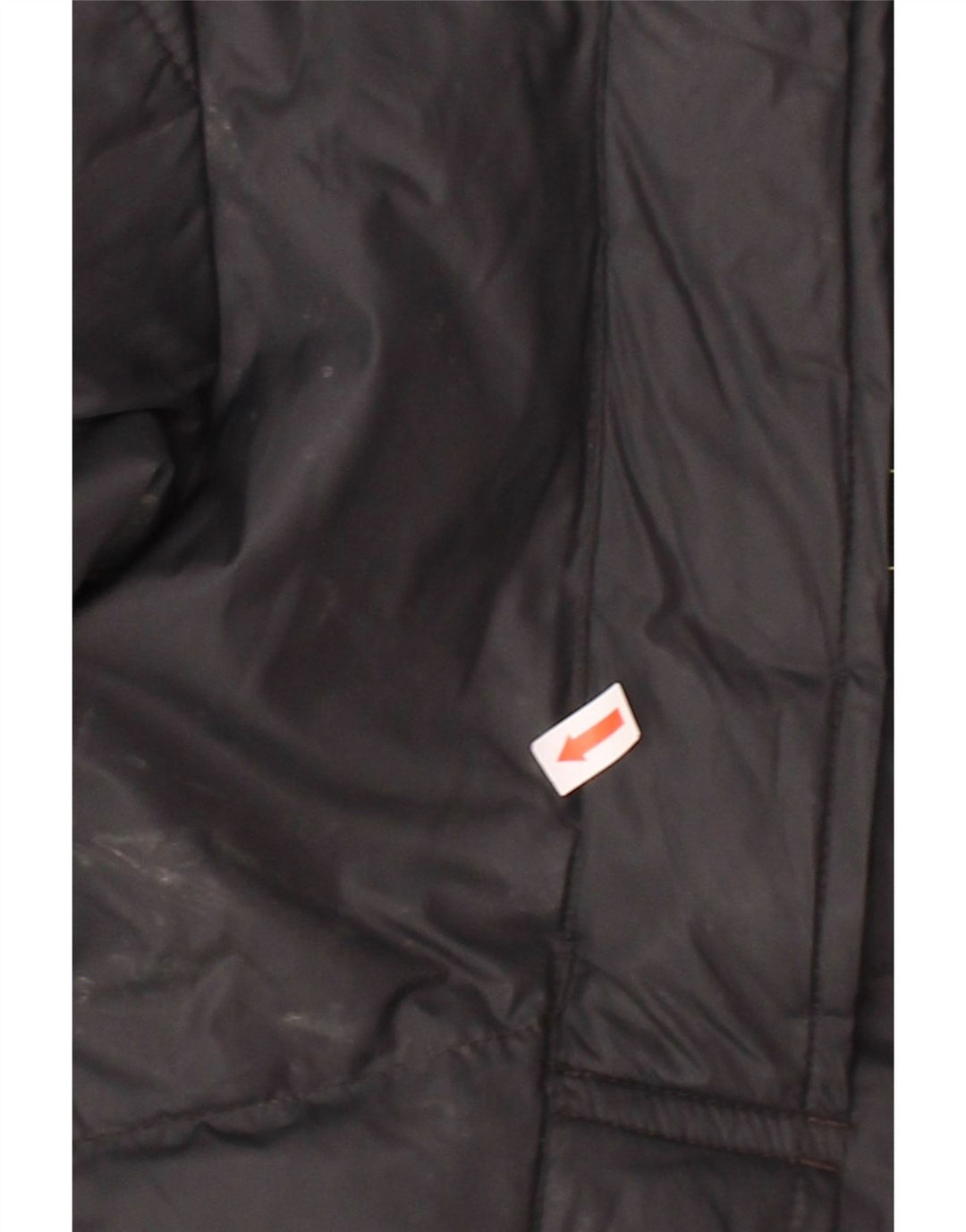 GAS Mens Padded Coat UK 38 Medium Black Vintage Gas and Second-Hand Gas from Messina Hembry 