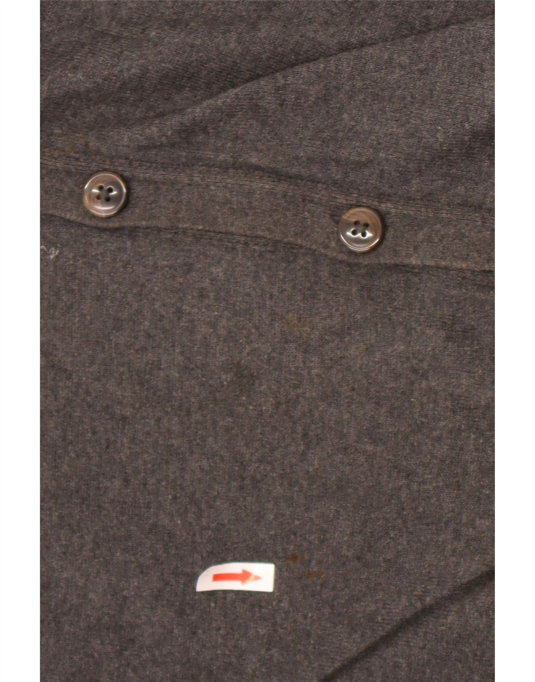 Marks & Spencer Herren-Strickjacke, groß, aus grauer Baumwolle