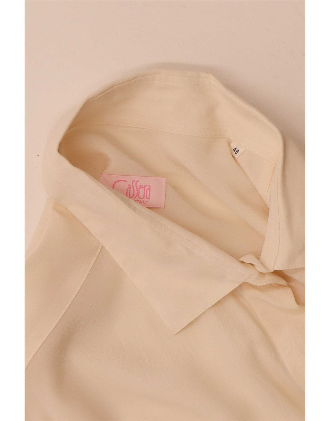 Cassera Damen Hemd IT 46 Large Off White