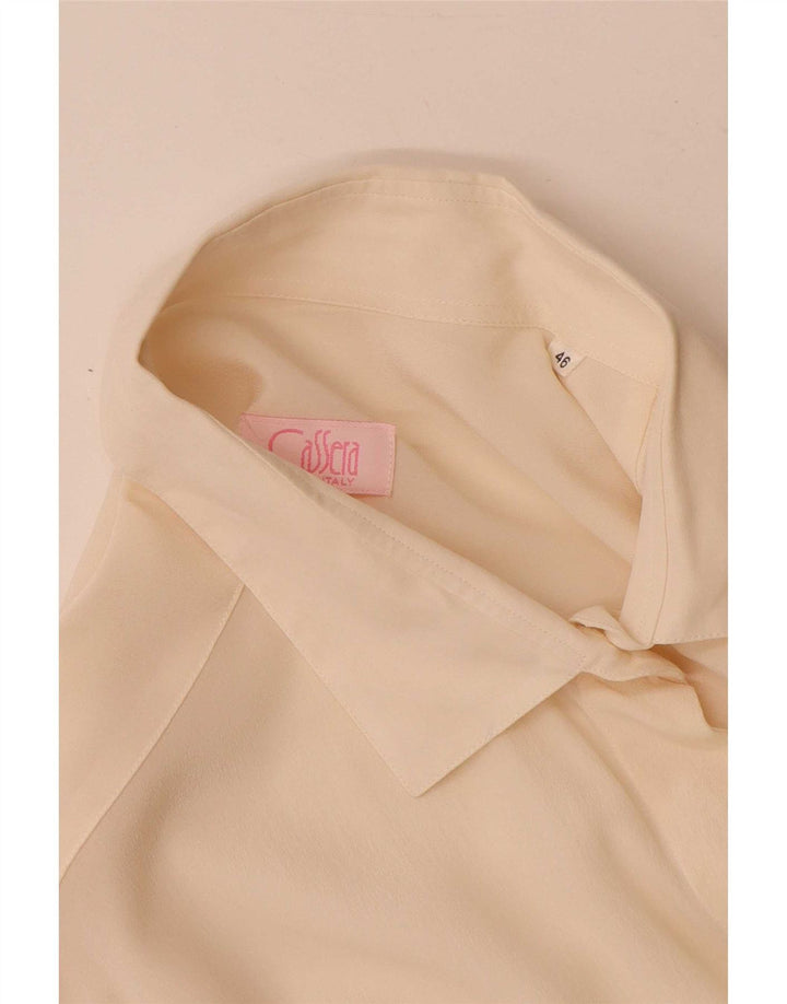 Cassera Damen Hemd IT 46 Large Off White