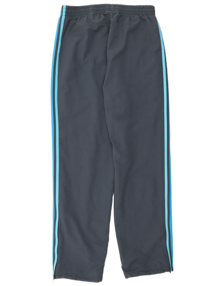 Adidas Herren-Trainingshose, mittelgrau, Polyester, Sport