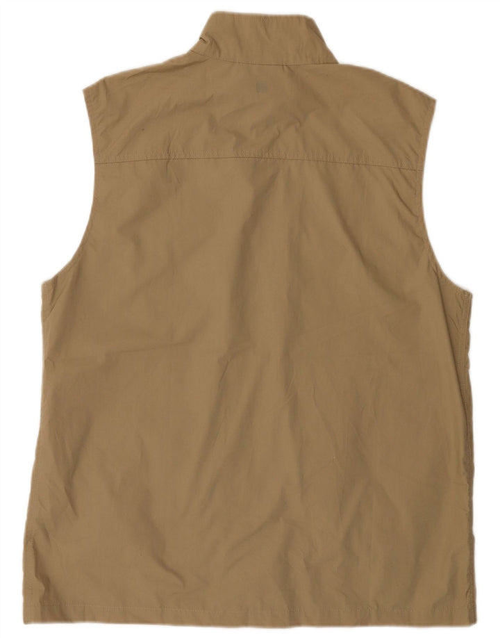 Mountain Warehouse Utility-Weste für Herren, UK 40, Größe L, Beige, Polyester
