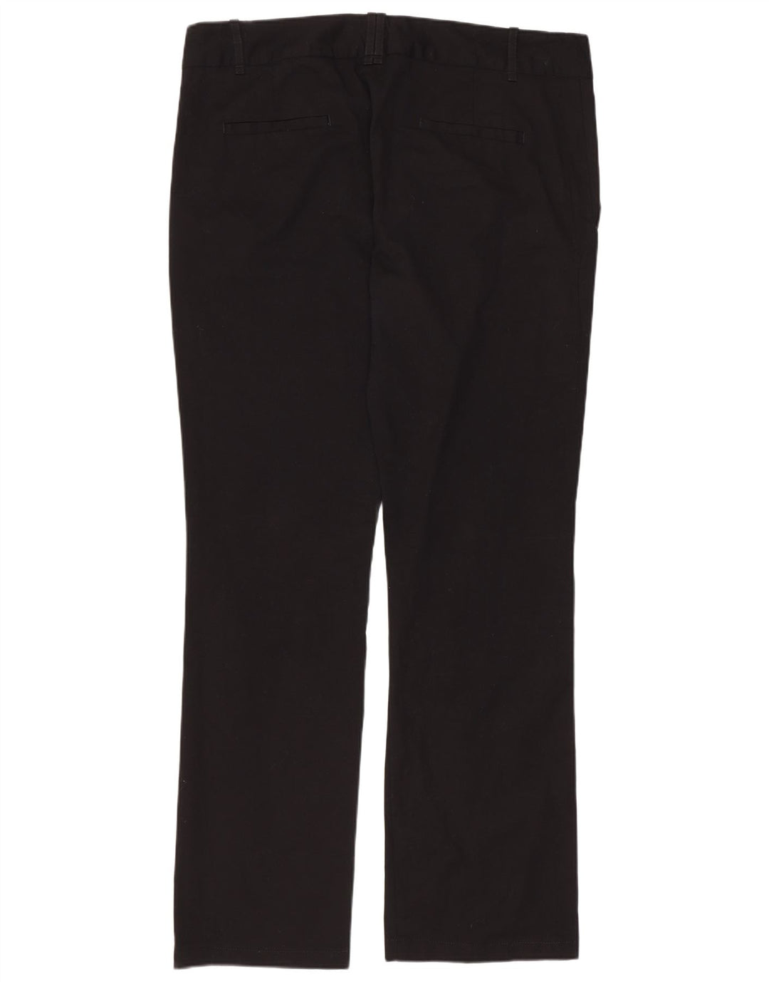 Zara Damen Chinohose EU 44 Large W34 L31 Schwarz