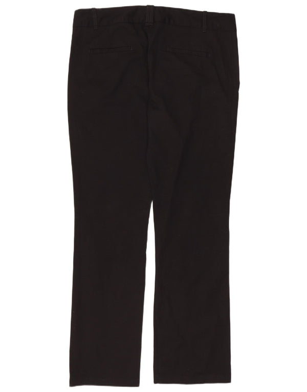 Zara Damen Chinohose EU 44 Large W34 L31 Schwarz
