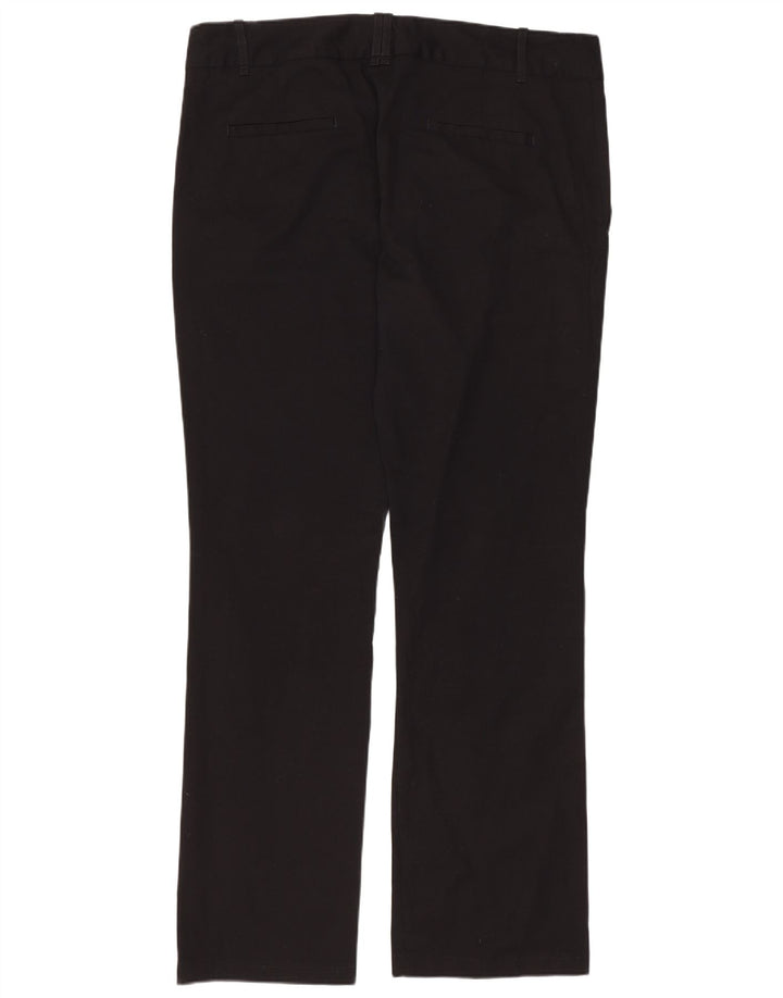 Zara Damen Chinohose EU 44 Large W34 L31 Schwarz