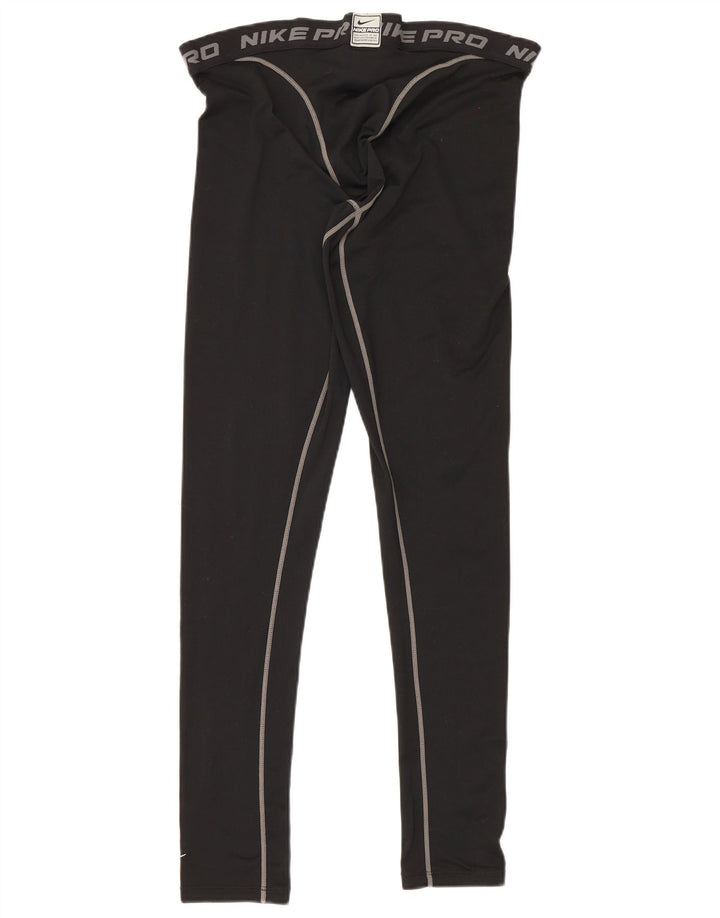 Nike Herren Graphic Leggings XL Schwarz