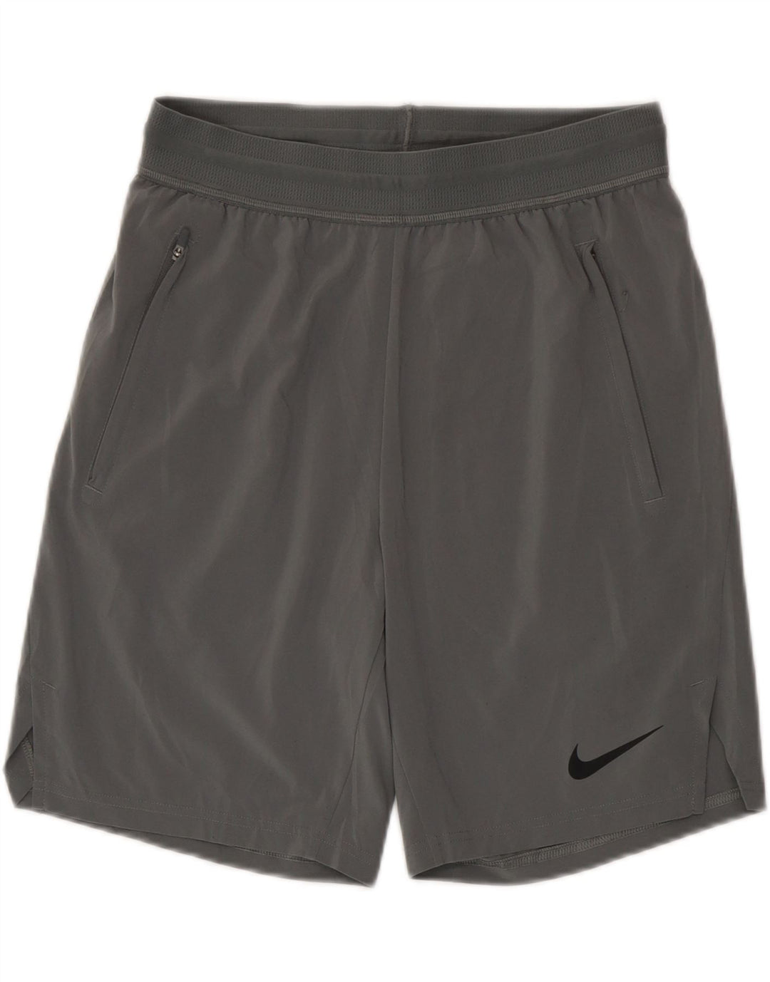 Nike Herren Dri Fit Sportshorts, Größe S, Grau, Polyester