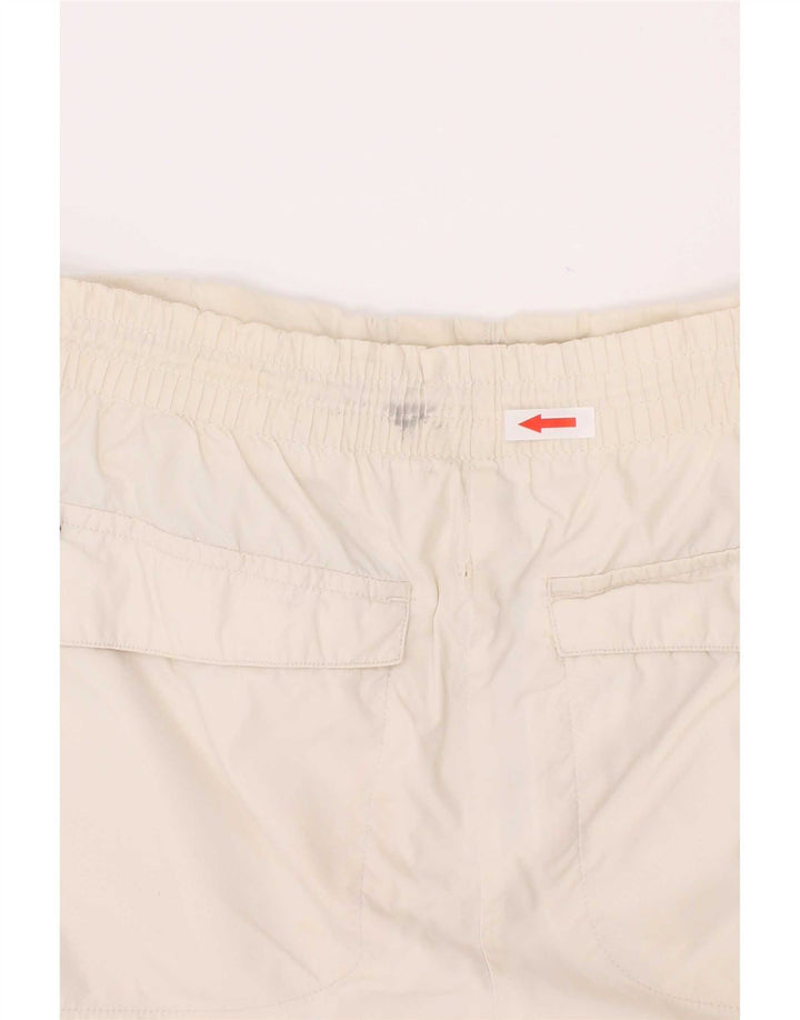 Adidas Badeshorts für Jungen, 13–14 Jahre, weiß gestreift, Polyester