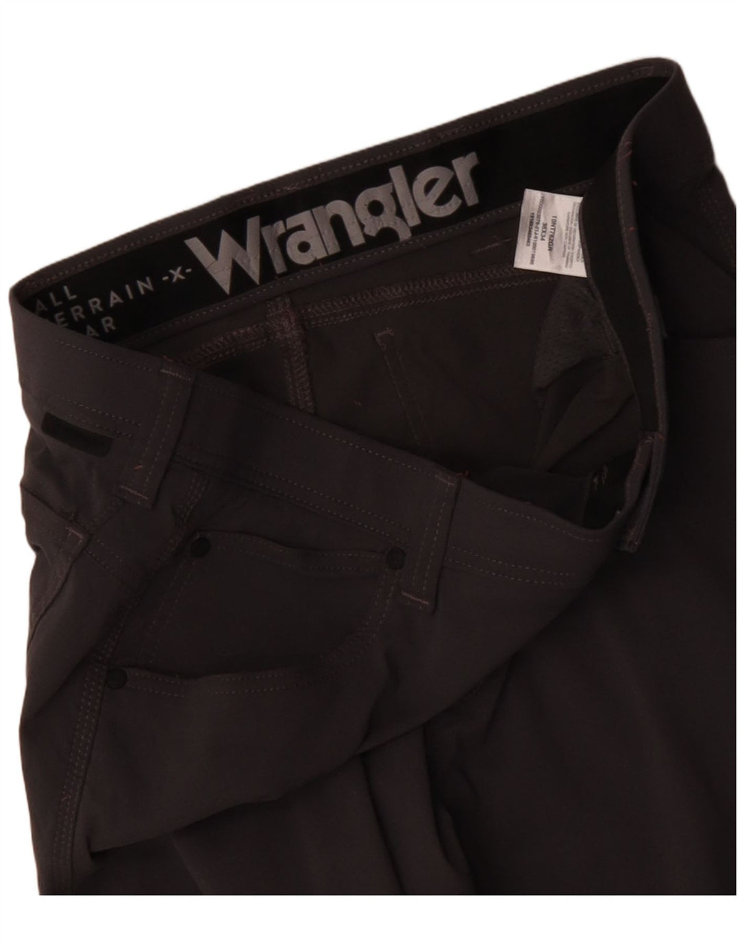 Wrangler Herren Slim Freizeithose W36 L34 Graues Nylon