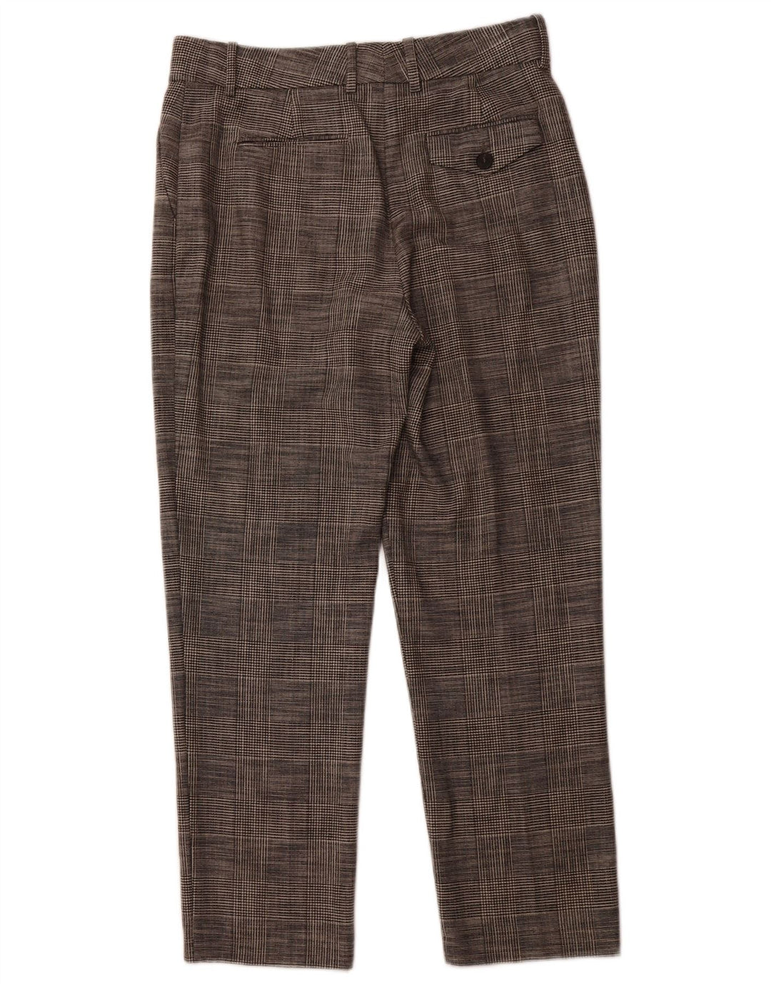 REISS Damen-Anzughose mit hoher Taille, UK 12, M, W32, L28, Grau