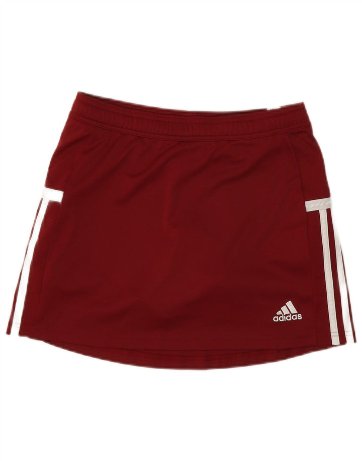 Adidas Damen Aeroready Skort UK 8/10 Small Burgund Polyester