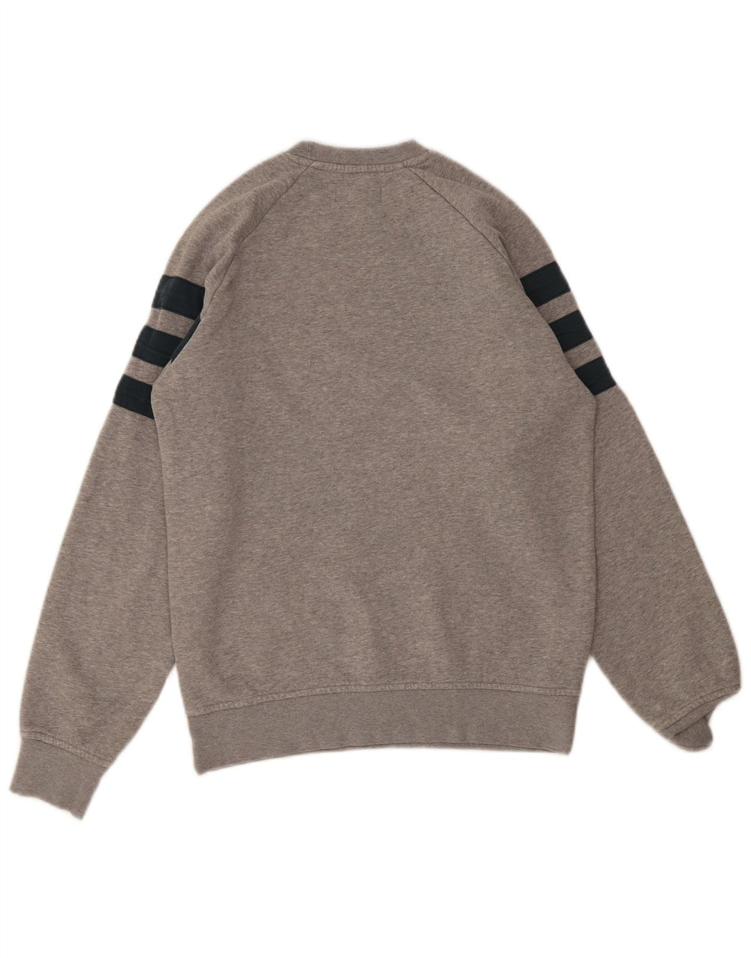 Adidas Herren 3D Arc Sweatshirt Pullover Small Grau Fair Isle Baumwolle