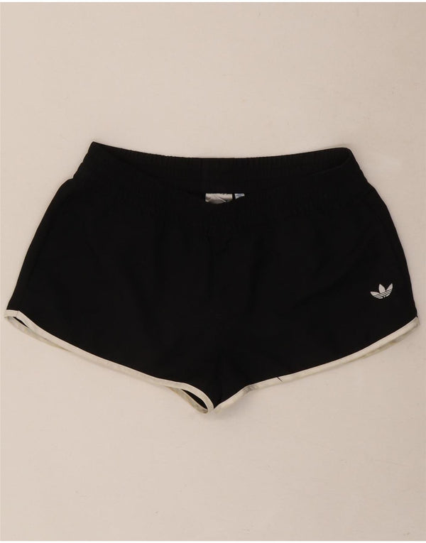 Adidas Damen Sportshorts IT 42 Medium Schwarz Polyester