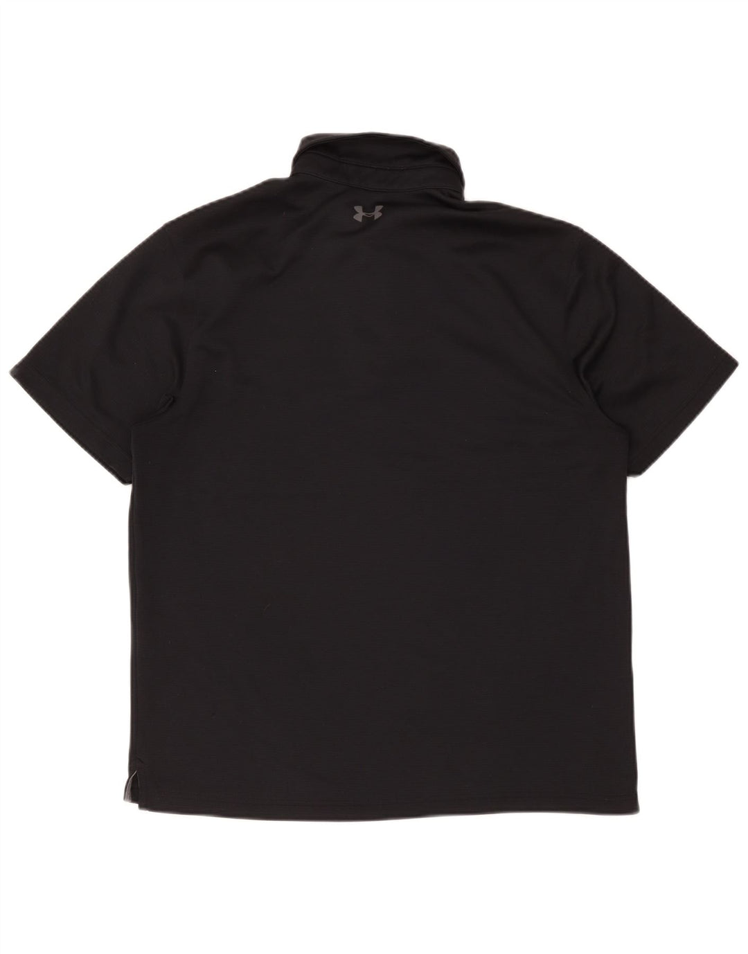 Under Armour Herren-Poloshirt, großes schwarzes Polyester