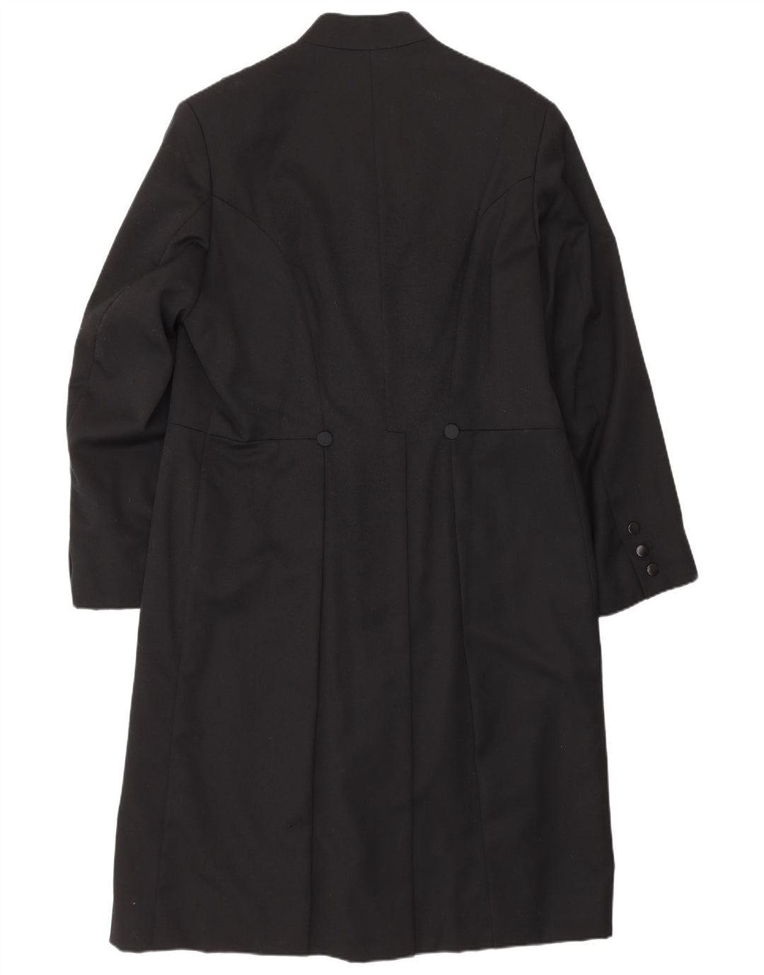 Vintage Herren Tailcoat Blazer Jacke UK 38 Medium Schwarz