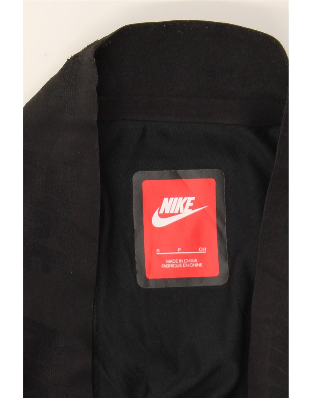NIKE Womens Leggings UK 10 Small  Black Colourblock Cotton Vintage Nike and Second-Hand Nike from Messina Hembry 
