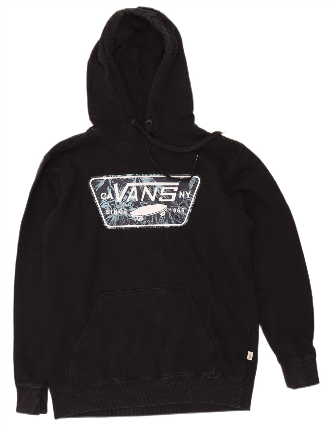 Vans Herren-Kapuzenpullover mit Grafik, Größe S, Schwarz, Baumwolle