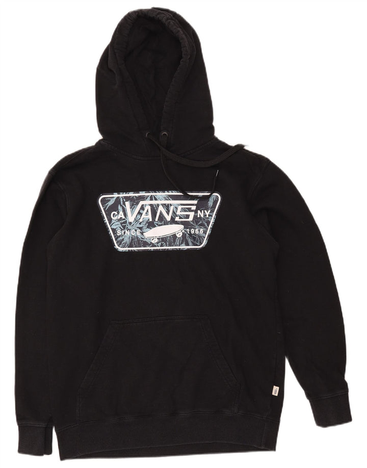Vans Herren-Kapuzenpullover mit Grafik, Größe S, Schwarz, Baumwolle