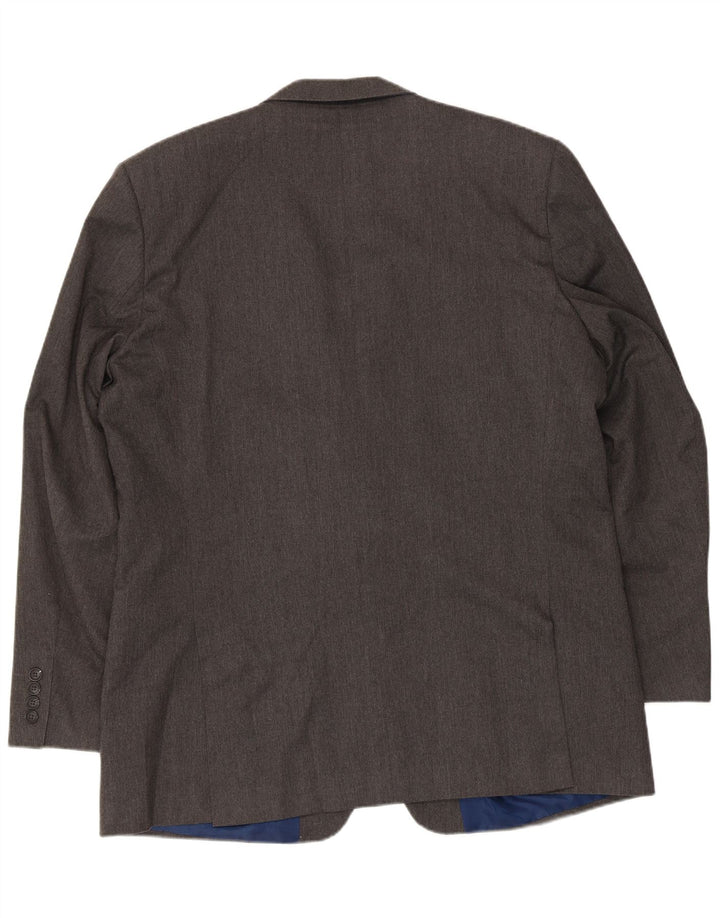 MARKS & SPENCER Herren-Blazer mit 2 Knöpfen, reguläre Passform, UK 46, XL, Grau