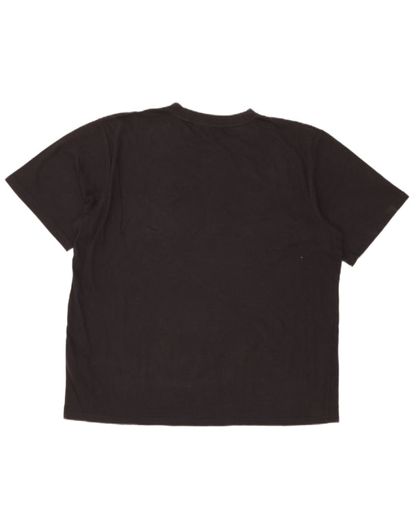 PUMA Herren T-Shirt Top 2XL Schwarz Baumwolle