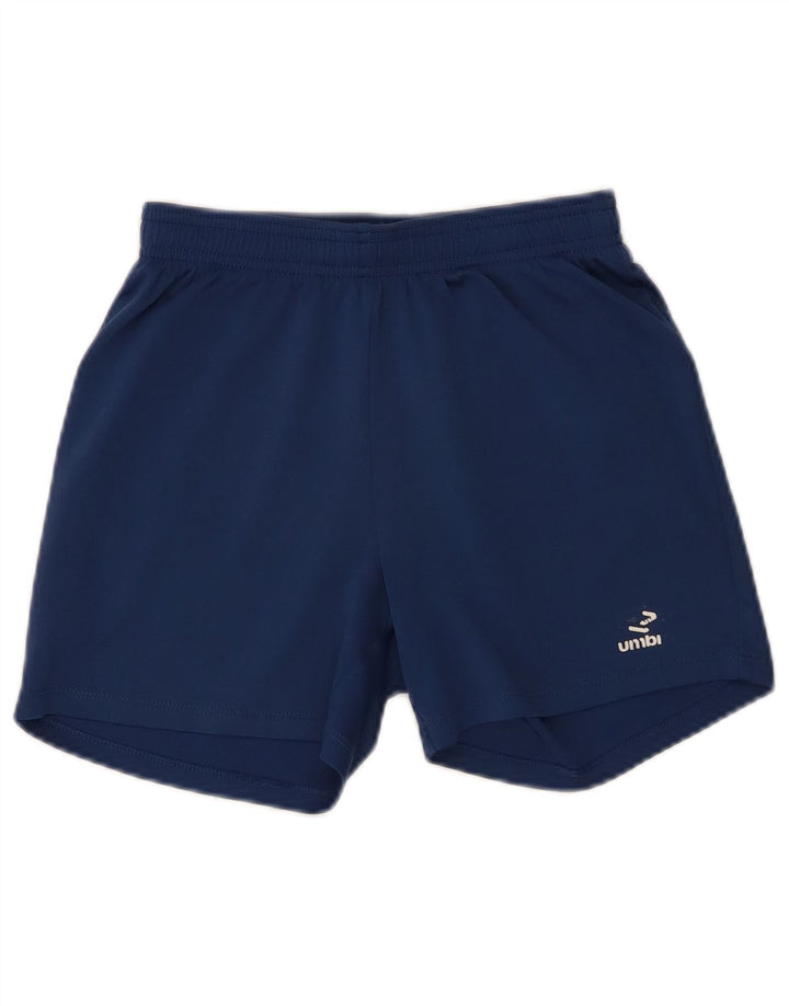 Umbro Sportshorts für Jungen, 9–10 Jahre, mittelgroß, marineblau, Polyester