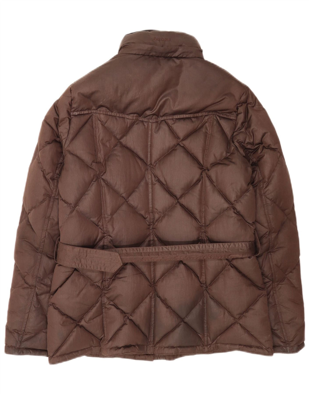 Barbour Damen Wattierte Jacke UK 12 Mittelbraunes Polyester