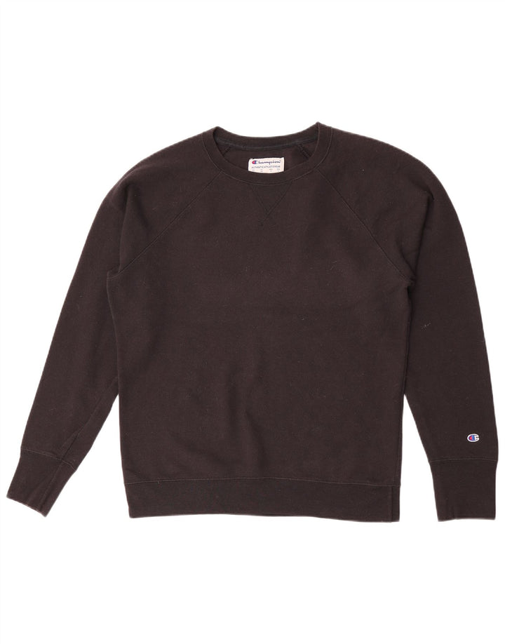 Champion Herren Sweatshirt Pullover Medium Schwarz Polyamid