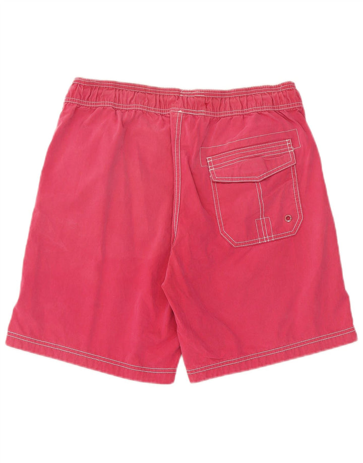 Fat Face Herren-Badeshorts, groß, aus roter Baumwolle