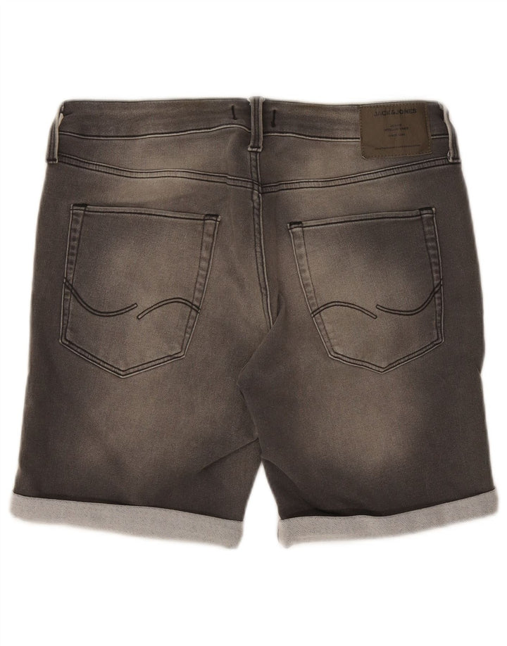 Jack & Jones Herren Denim Shorts XL W38 Grau Baumwolle