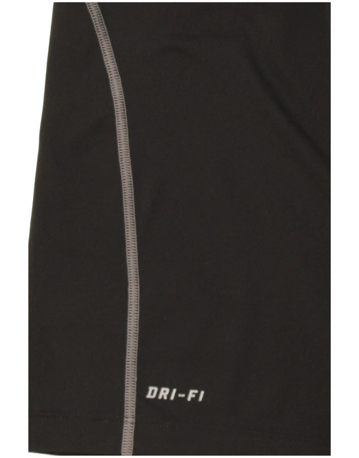 Nike Herren Kompressions-T-Shirt Top XL Schwarz Polyester