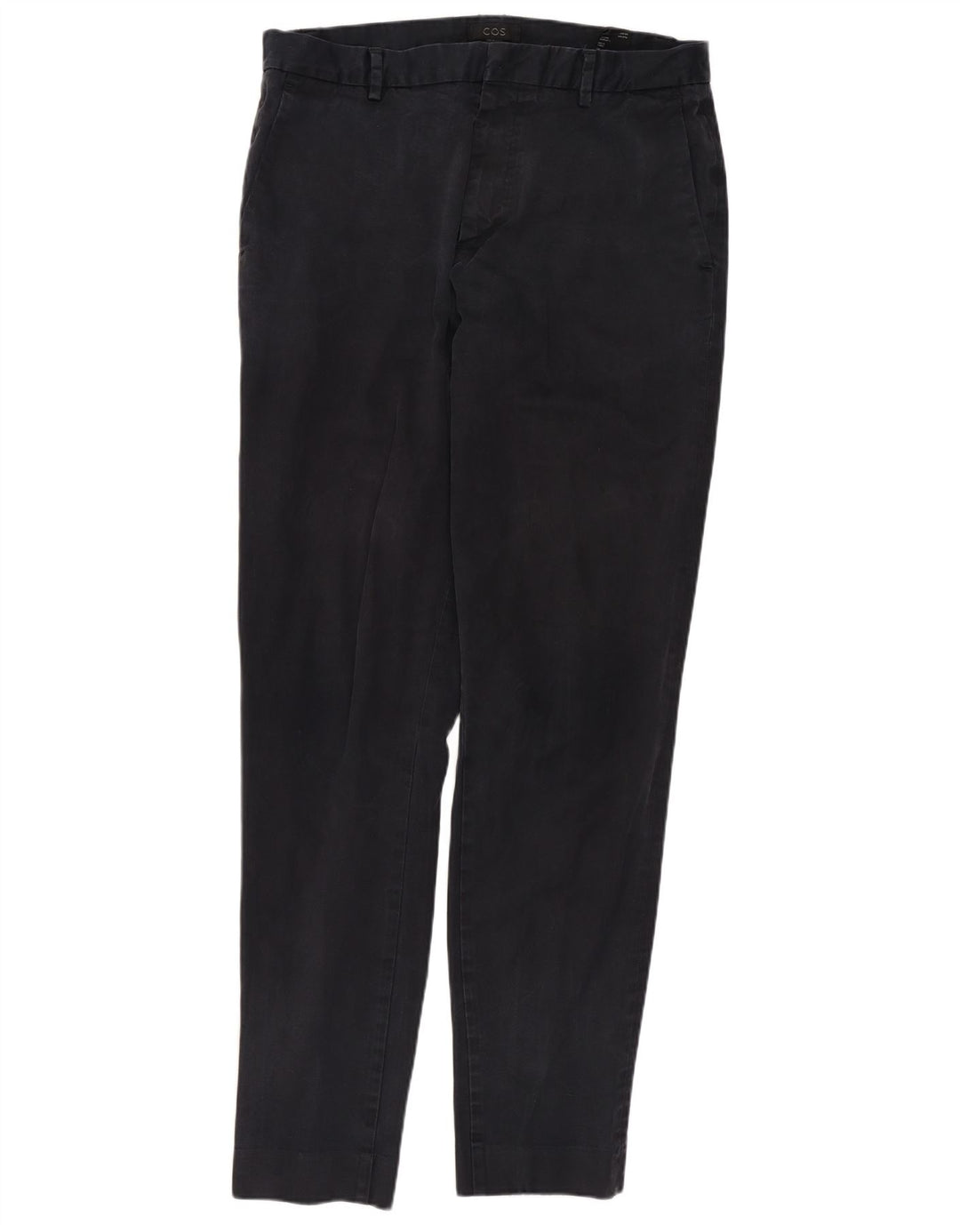 COS Slim Chino-Hose für Herren, EU 48, Größe M, W30, L31, Marineblau, Baumwolle