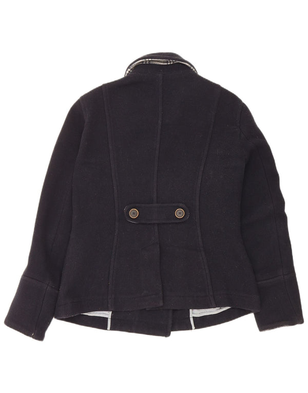 Playlife Damen Pea Coat IT 46 Large Marineblau Acryl