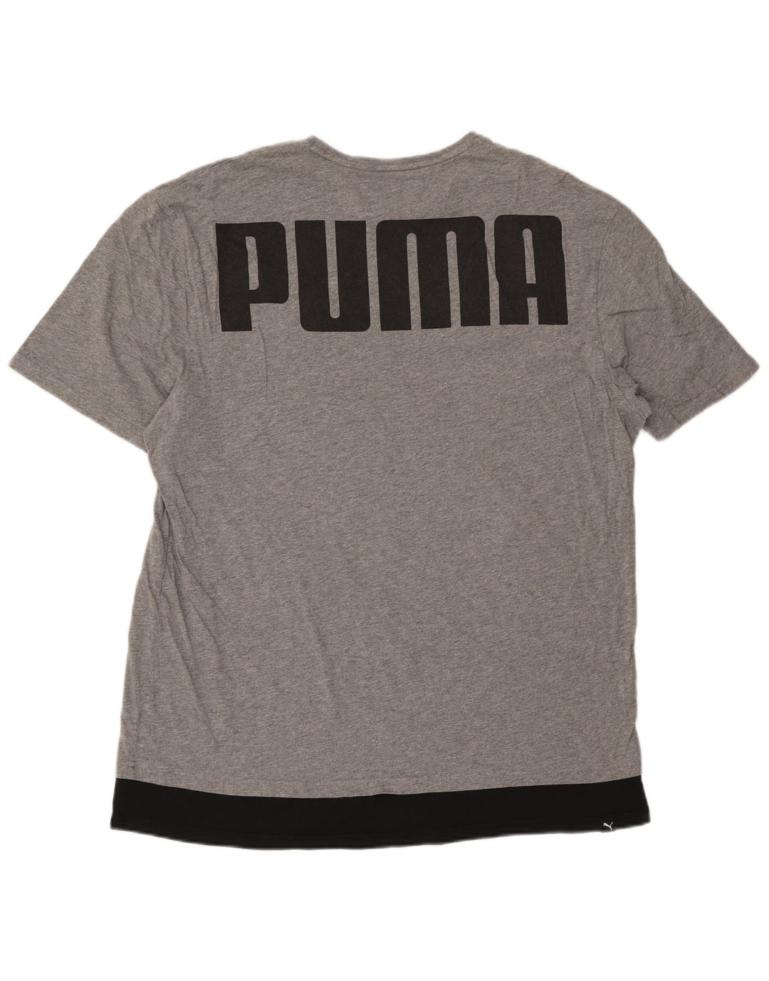 Puma Herren Grafik T-Shirt Top XL Grau