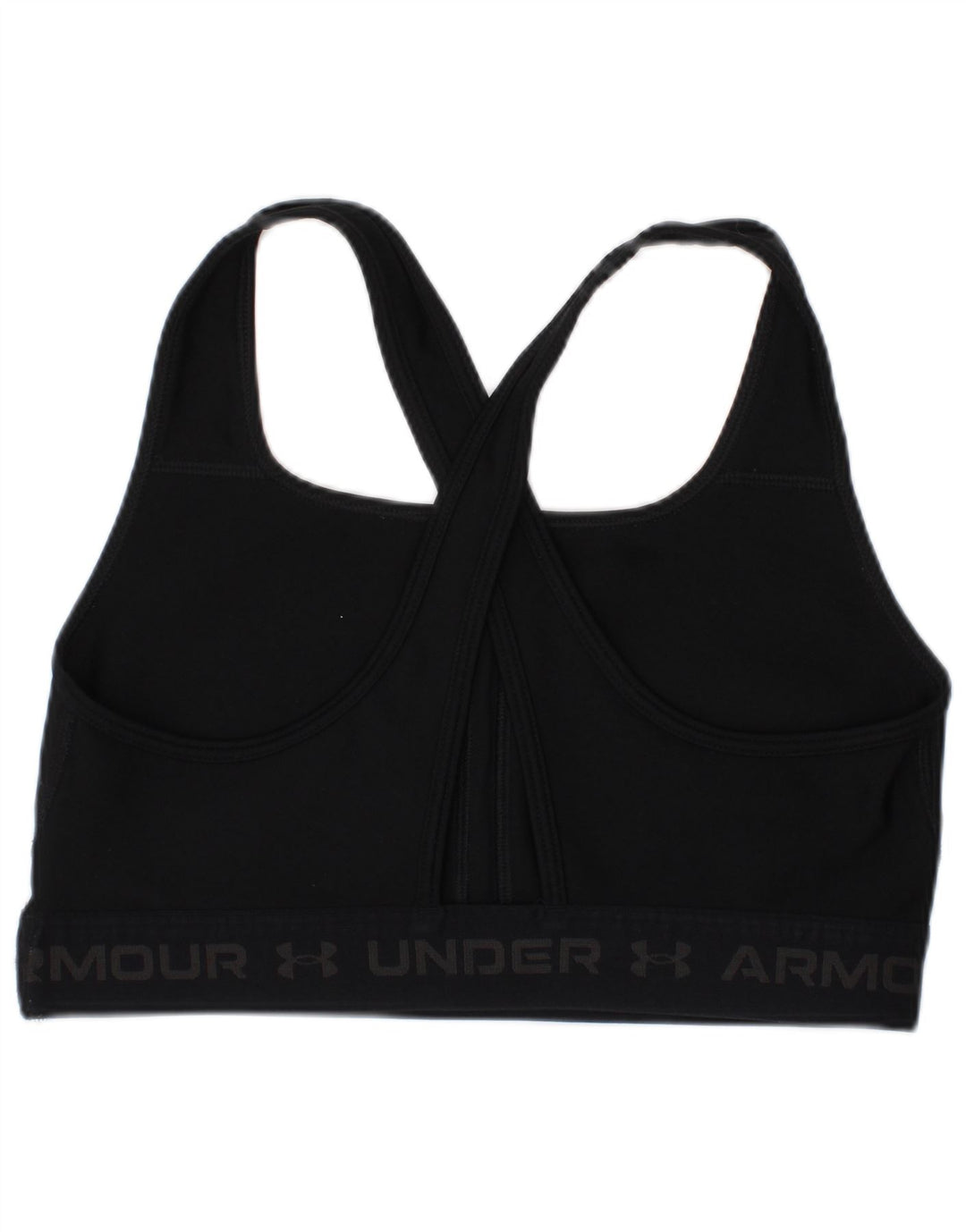 Under Armour Damen Kompressions-Sport-BH-Oberteil mit Grafik, mittelgroß, Schwarz, Sport
