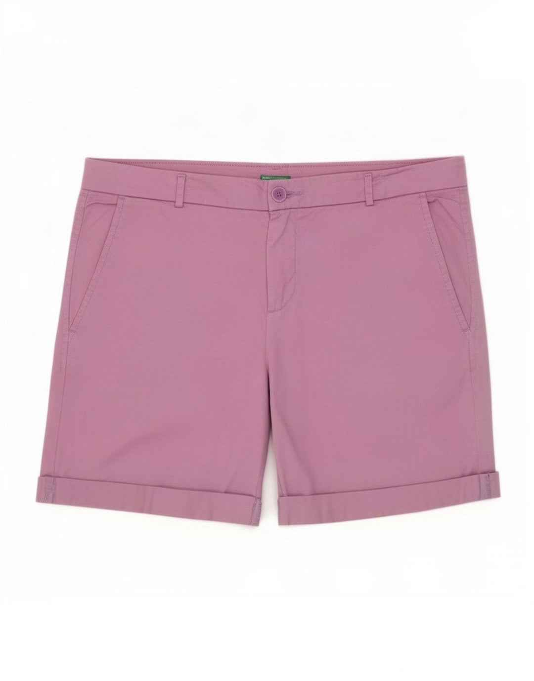 Benetton Damen Chinoshorts IT 44 Medium W34 Lila