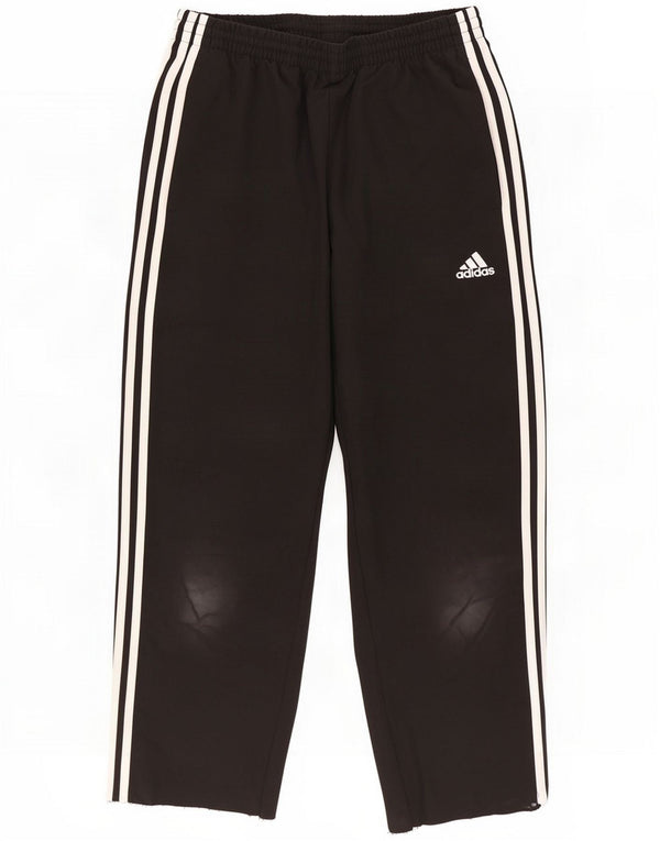 Adidas Damen Trainingshose UK 14 Medium Schwarz Polyester