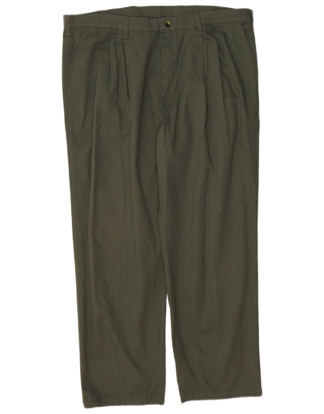 WRANGLER Herren Timber Creek Pegged Chino Hose W42 L30 Khaki Baumwolle